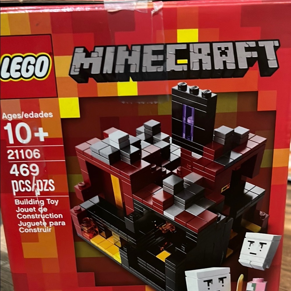 Lego Red and Black Building Set for Creative Play